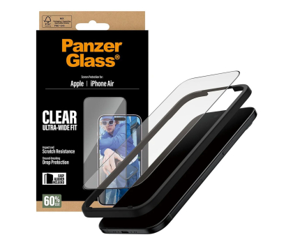Szkło i folia ochronna PanzerGlass Ultra-Wide Fit EasyAligner do iPhone Air